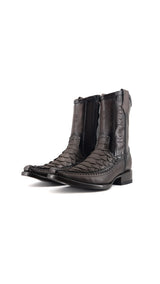 Tenner Giant Python Matte Narrow Toe Cowboy Boot