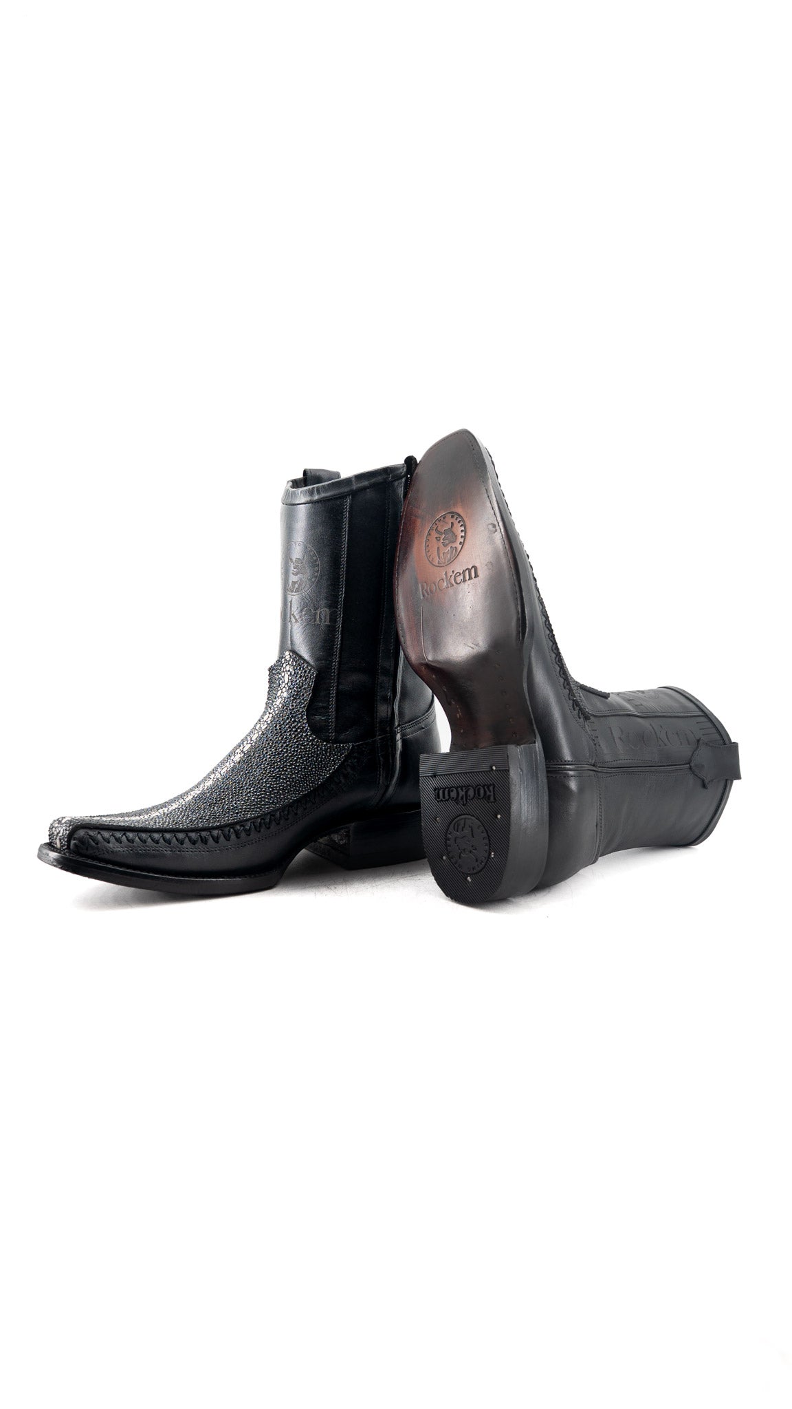 Tenner Stingray Narrow Toe Cowboy Boot