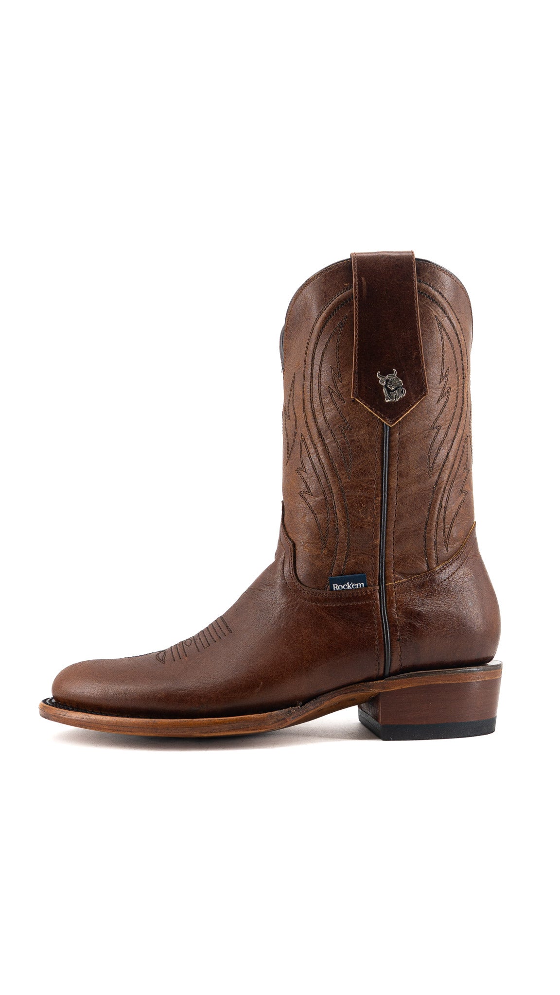 Daryl Round Toe Cowboy Boot
