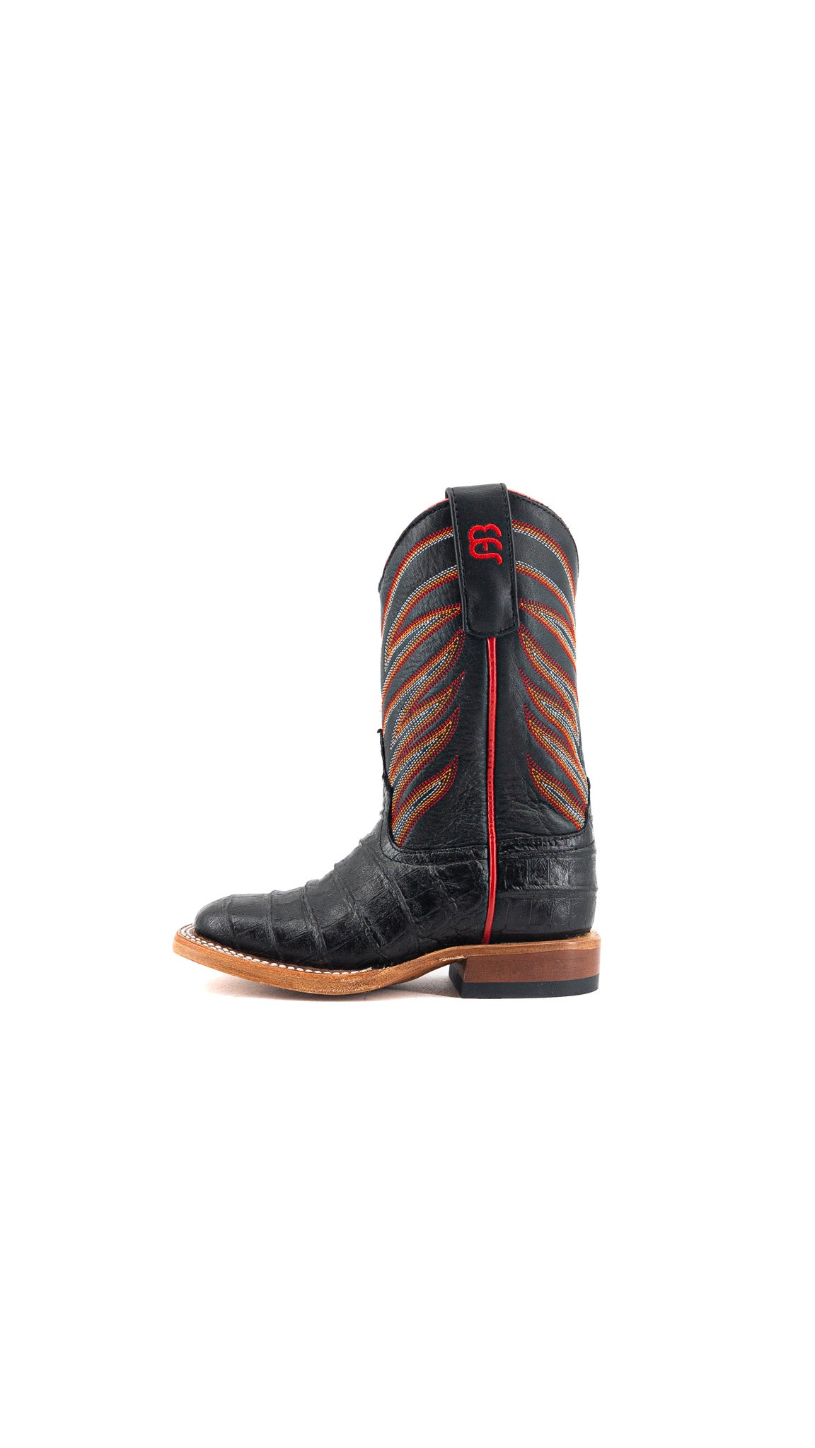 Little Anderson Bean Brevyn Belly Caiman Cowboy Boot