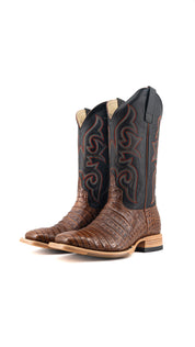 Horse Power Caiman Exotic Square Toe Cowboy Boot