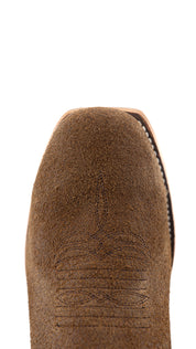 Horse Power Justin Suede Cutter Toe Cowboy Boot