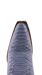 Chloe Python Midi Snip Toe Cowgirl Boot