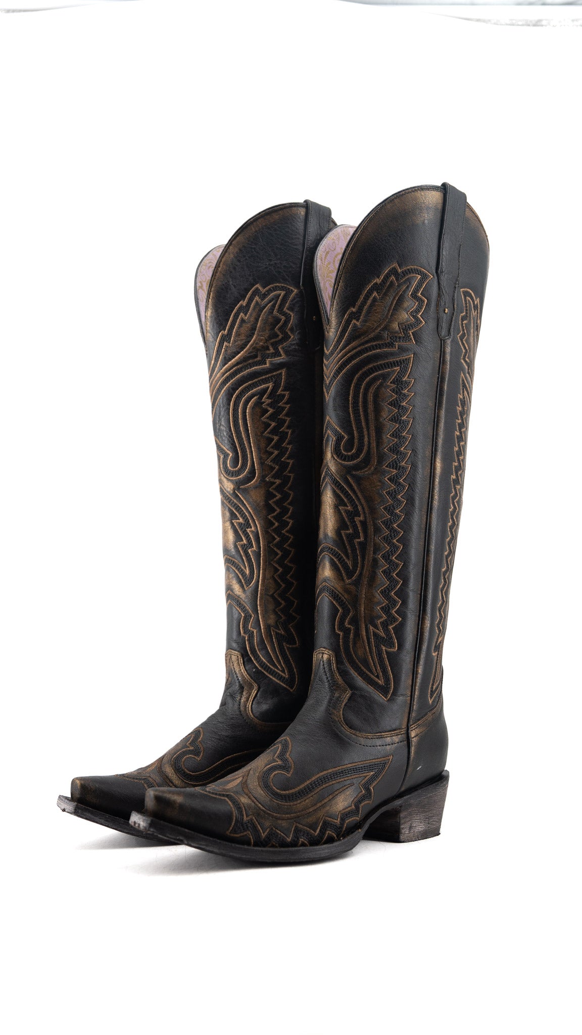 Stacy Tall Snip Toe Cowgirl Boot