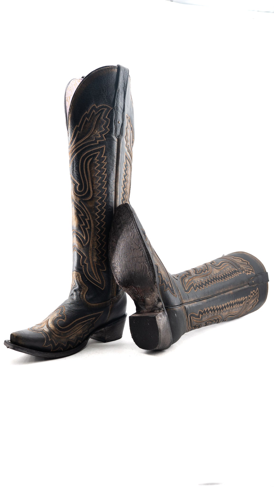 Stacy Tall Snip Toe Cowgirl Boot