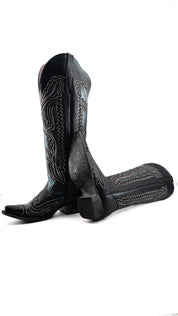 Stacy Tall Snip Toe Cowgirl Boot