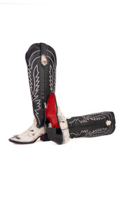 Bianca Tall Red Bottom Cowhide Snip Toe Cowgirl Boot Size 7 Box TW5