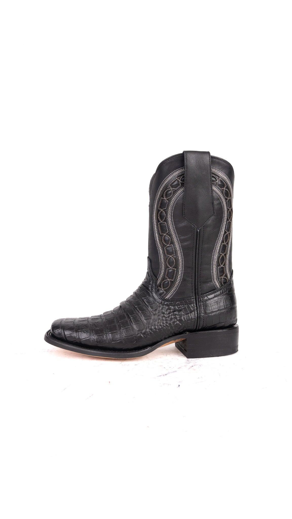 Delson Belly Rodeo Toe Cowboy Boot
