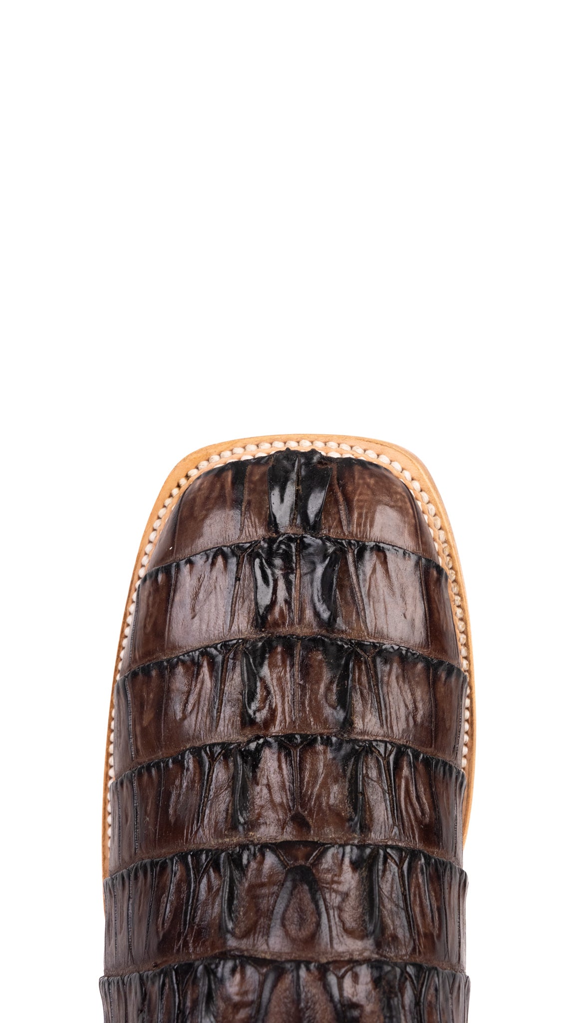 Bruce Caiman Tail Square Toe Cowboy Boot