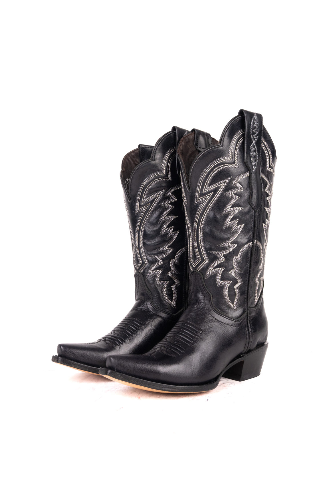Mia Wide Calf Snip Toe Cowgirl Boot