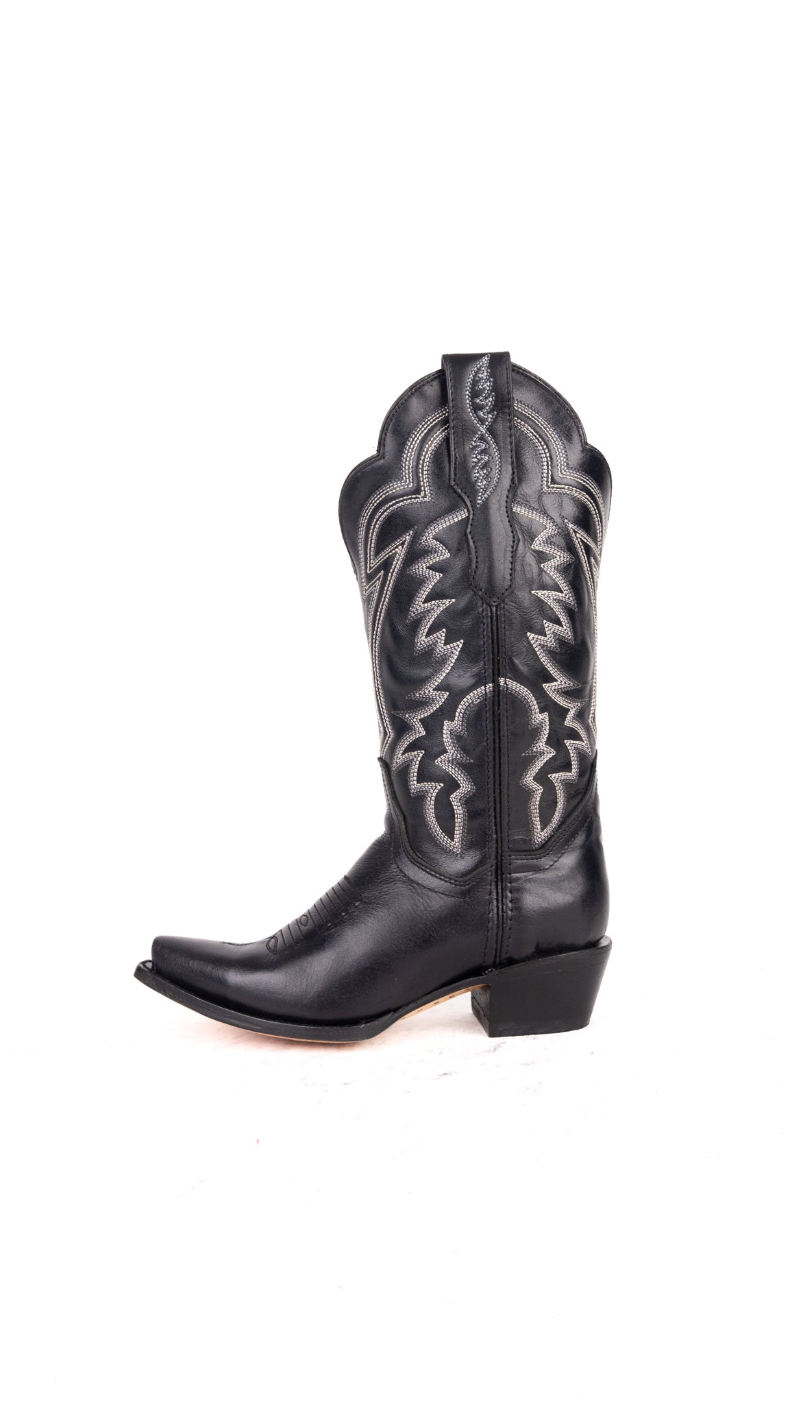 Mia Wide Calf Snip Toe Cowgirl Boot