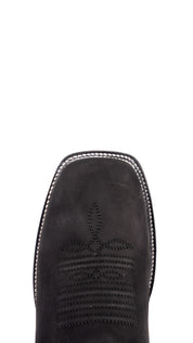 Bradley Nobuck Square Toe Cowboy Boot