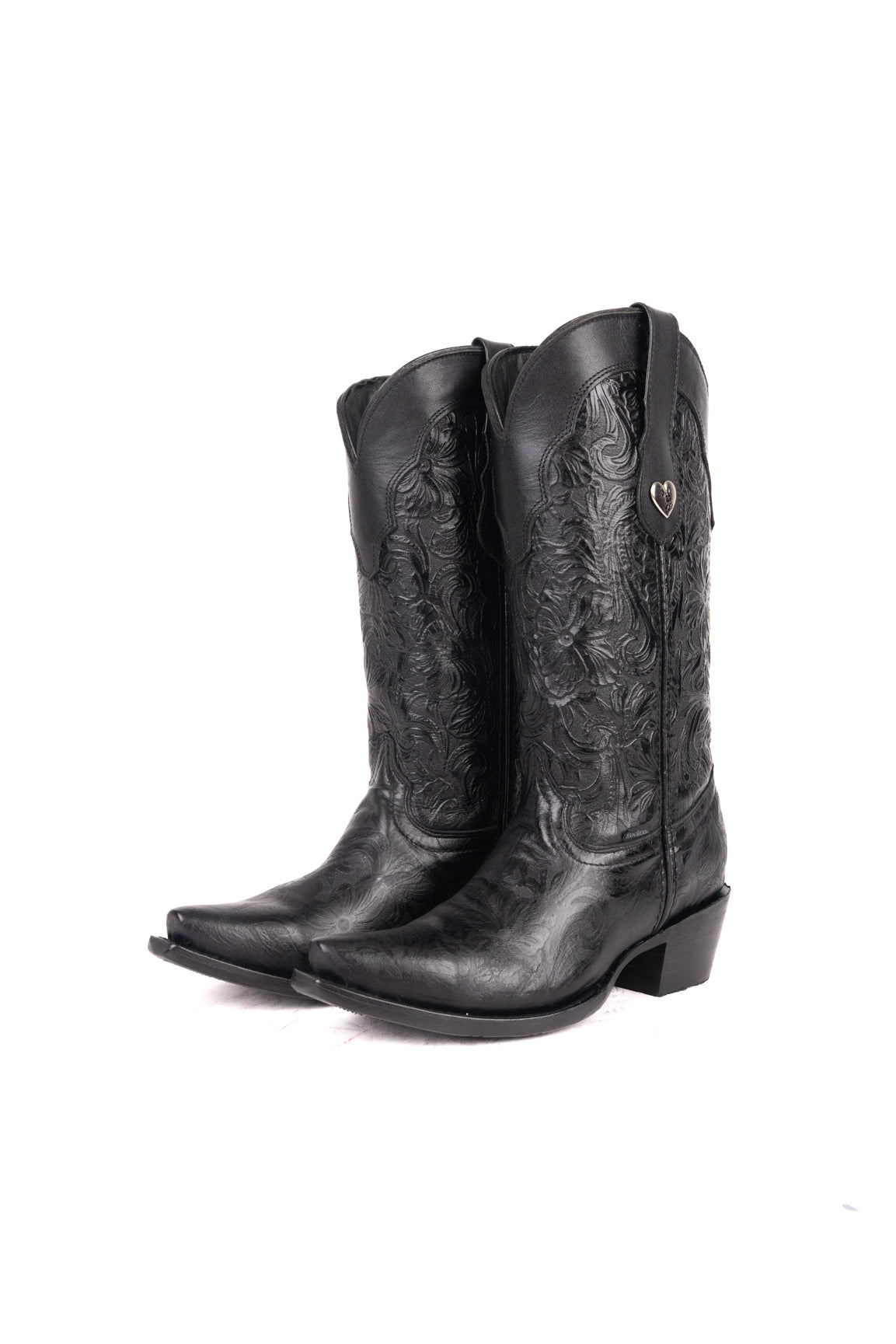 Mila Tooled Snip Toe Cowgirl Boot