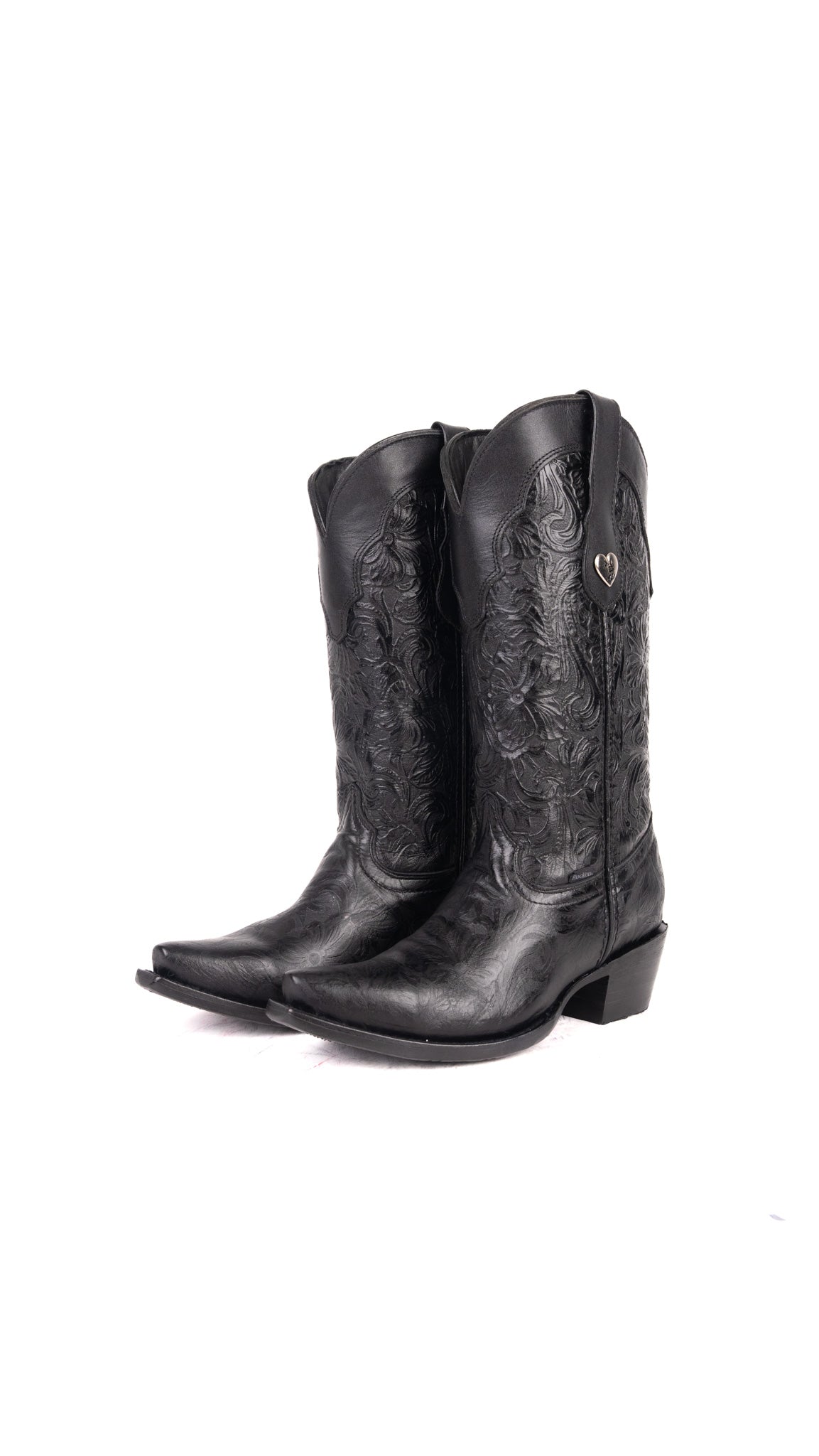 Mila Tooled Snip Toe Cowgirl Boot