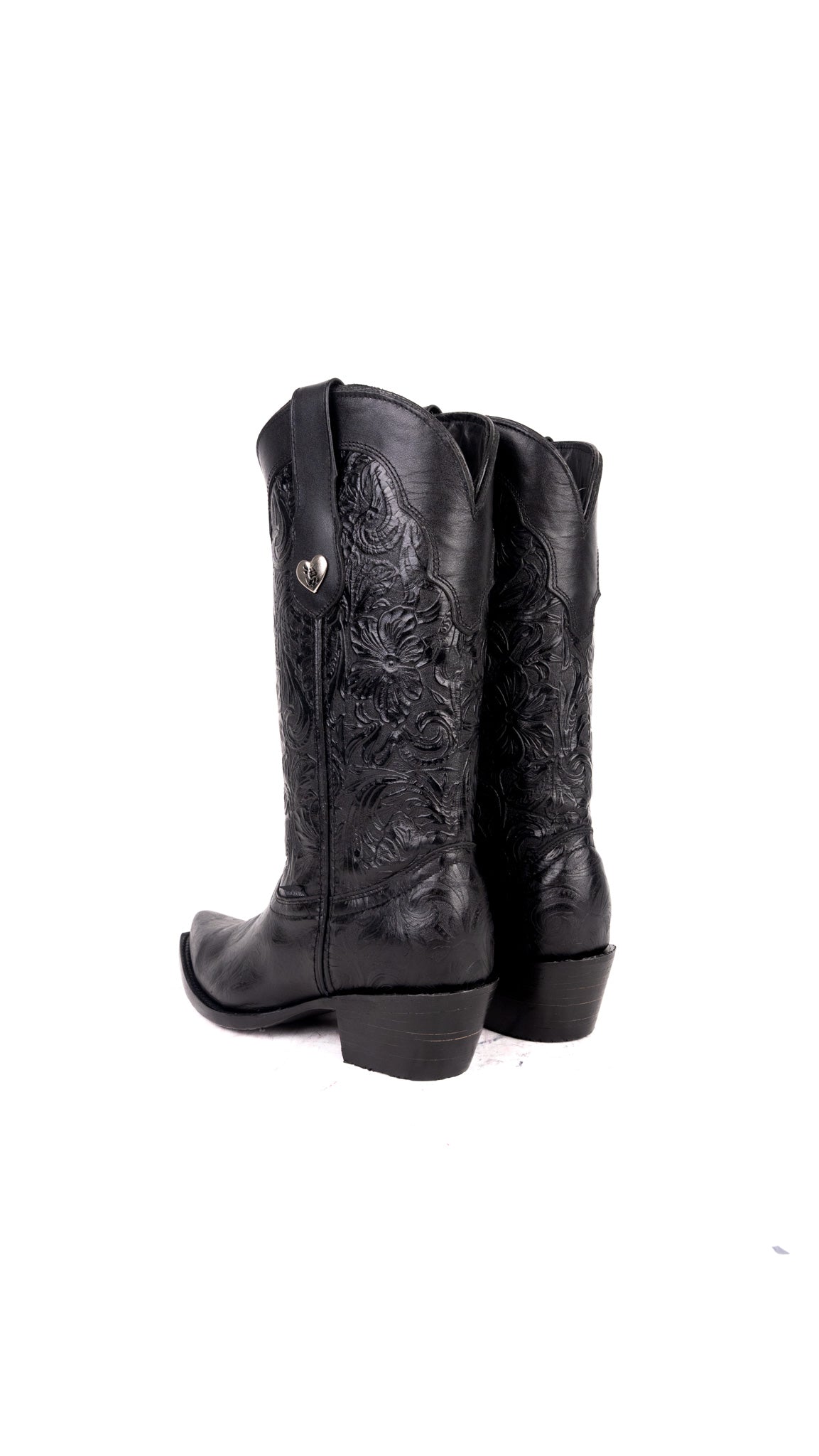 Mila Tooled Snip Toe Cowgirl Boot