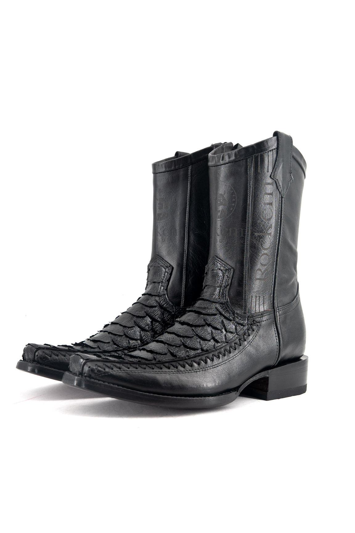 Tenner Giant Python Narrow Toe Cowboy Boot