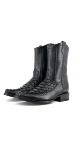 Tenner Giant Python Narrow Toe Cowboy Boot