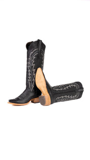 Jane Tall Snip Toe Cowgirl Boot