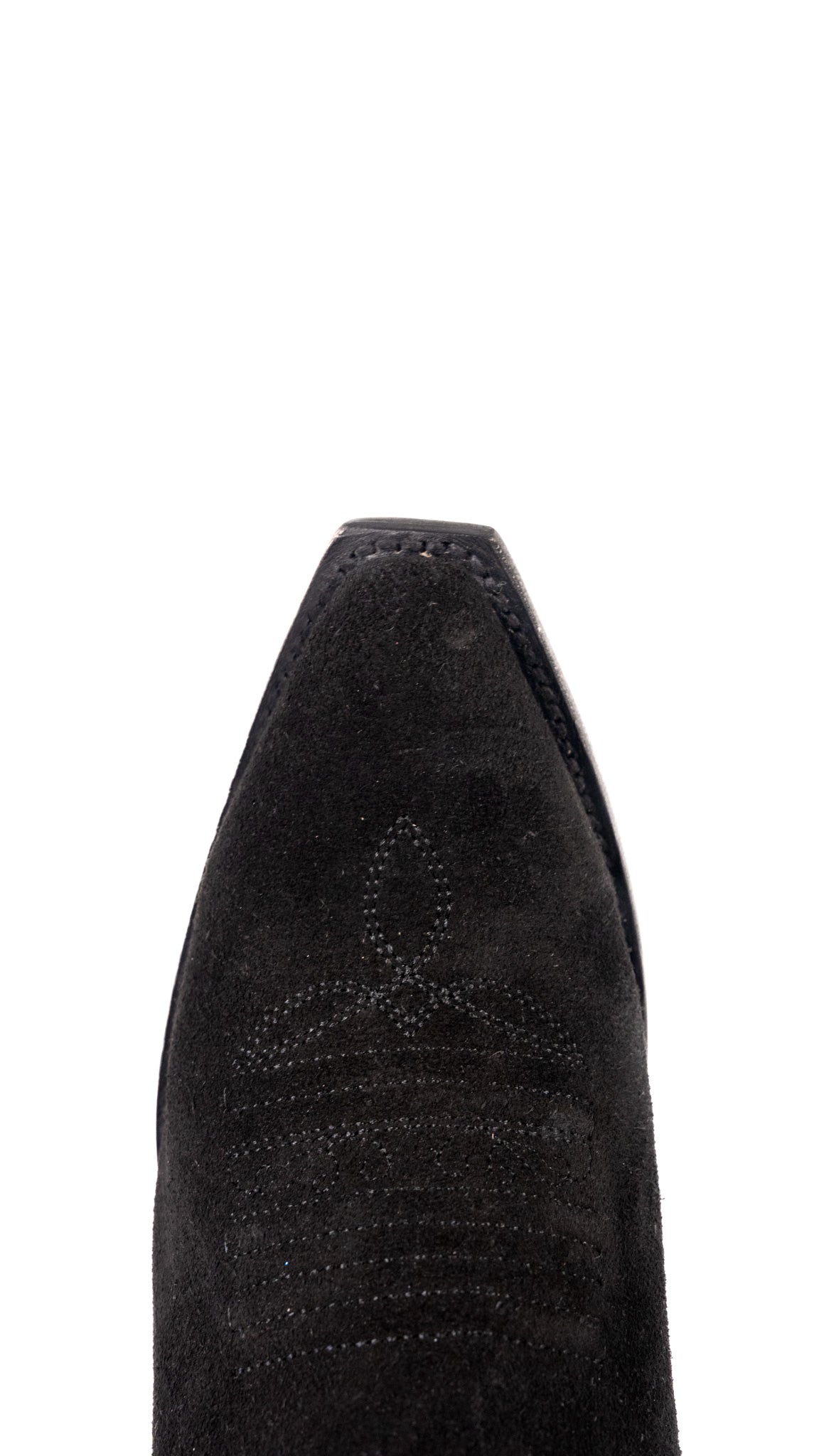 Eleanor Primavera Suede Tall Snip Toe Cowgirl Boot