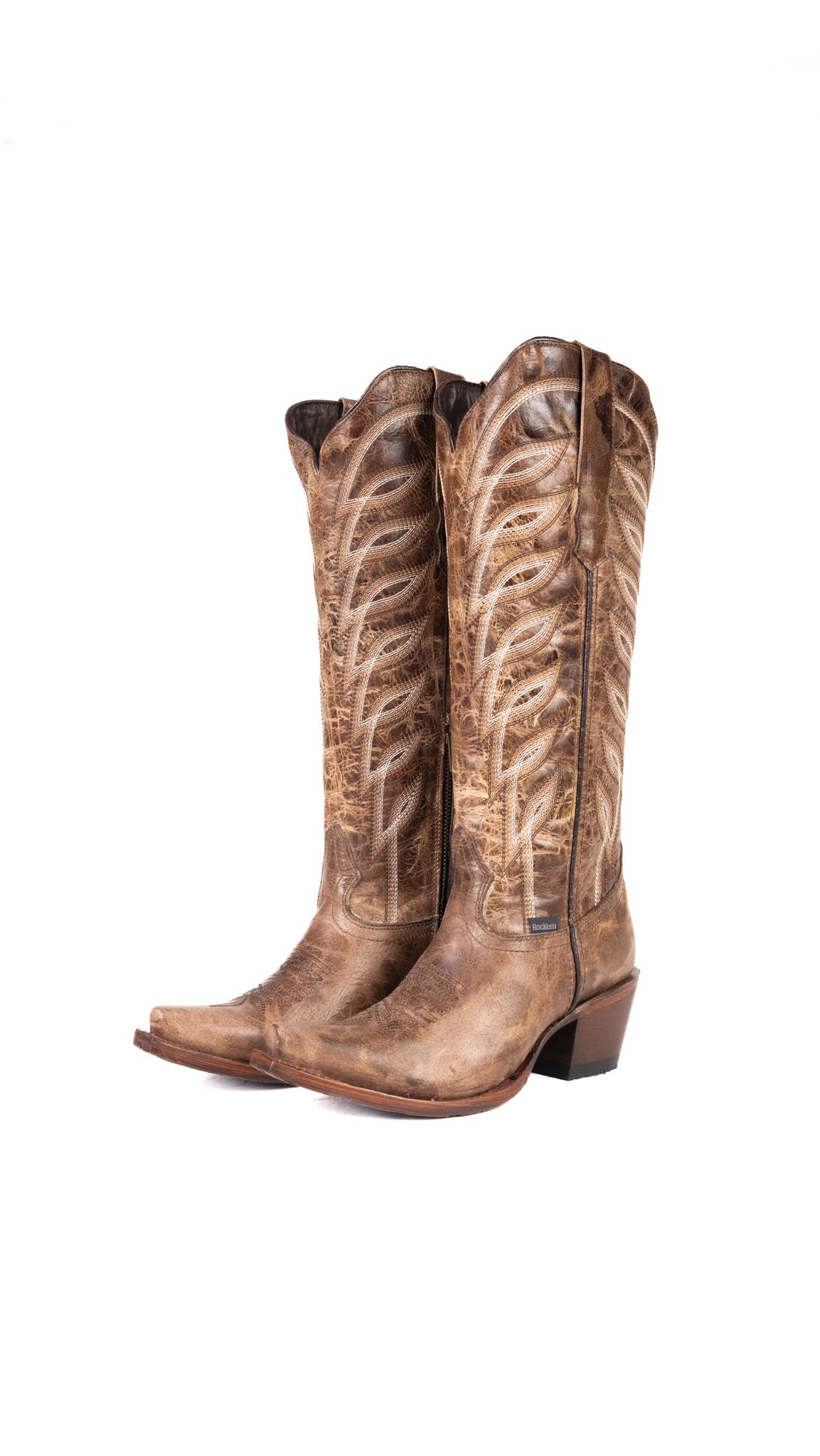 Carla Tall Snip Toe Cowgirl Boot