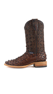 Bradley Python Square Toe Cowboy Boot