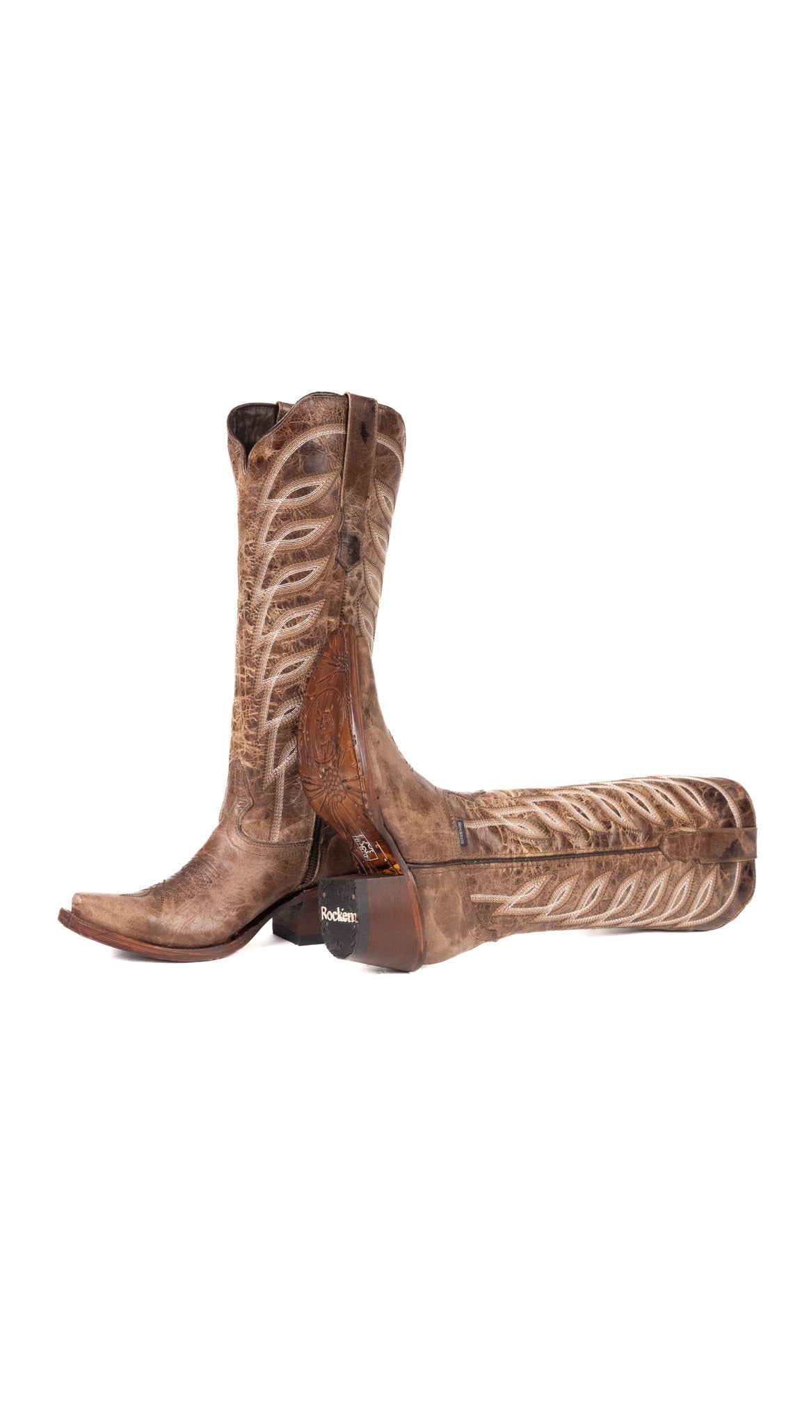 Carla Tall Snip Toe Cowgirl Boot