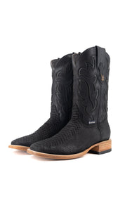 Bruce Matte Python Square Toe Cowboy Boot