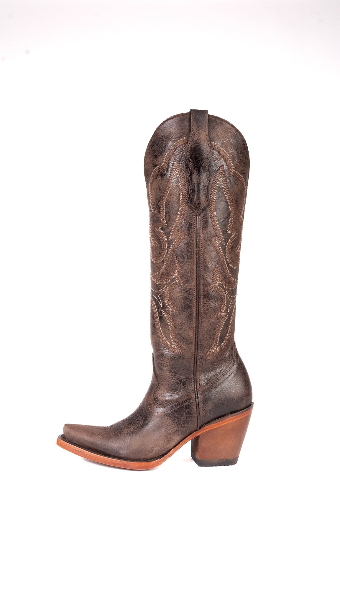 Odette Tall Snip Toe Cowgirl Boot