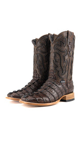 Bruce Caiman Tail Square Toe Cowboy Boot