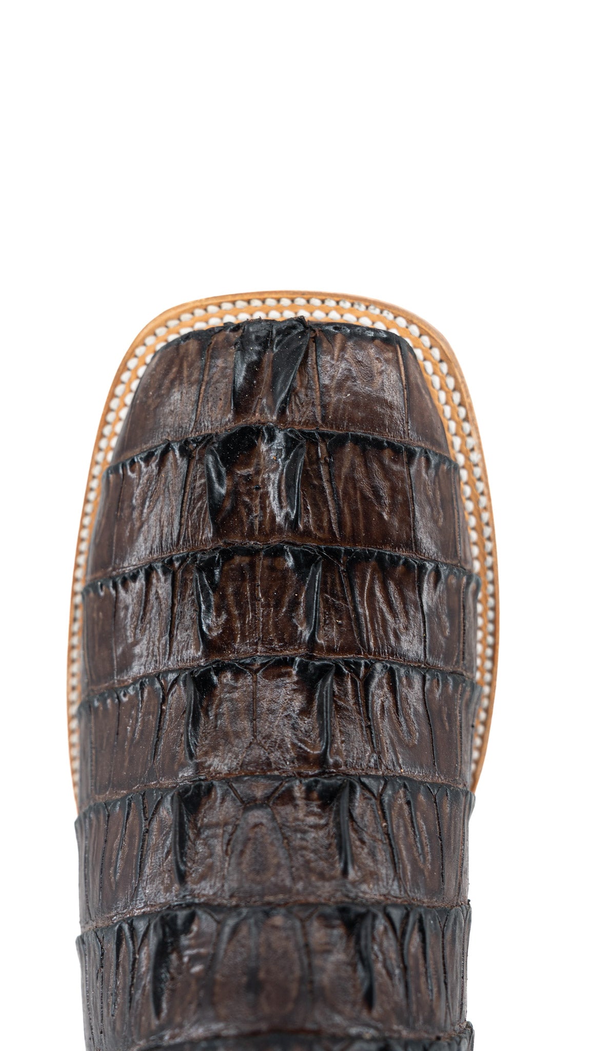 Bruce Caiman Tail Square Toe Cowboy Boot