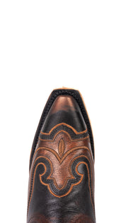 Stacy Tall Wide Calf Snip Toe Cowgirl Boot