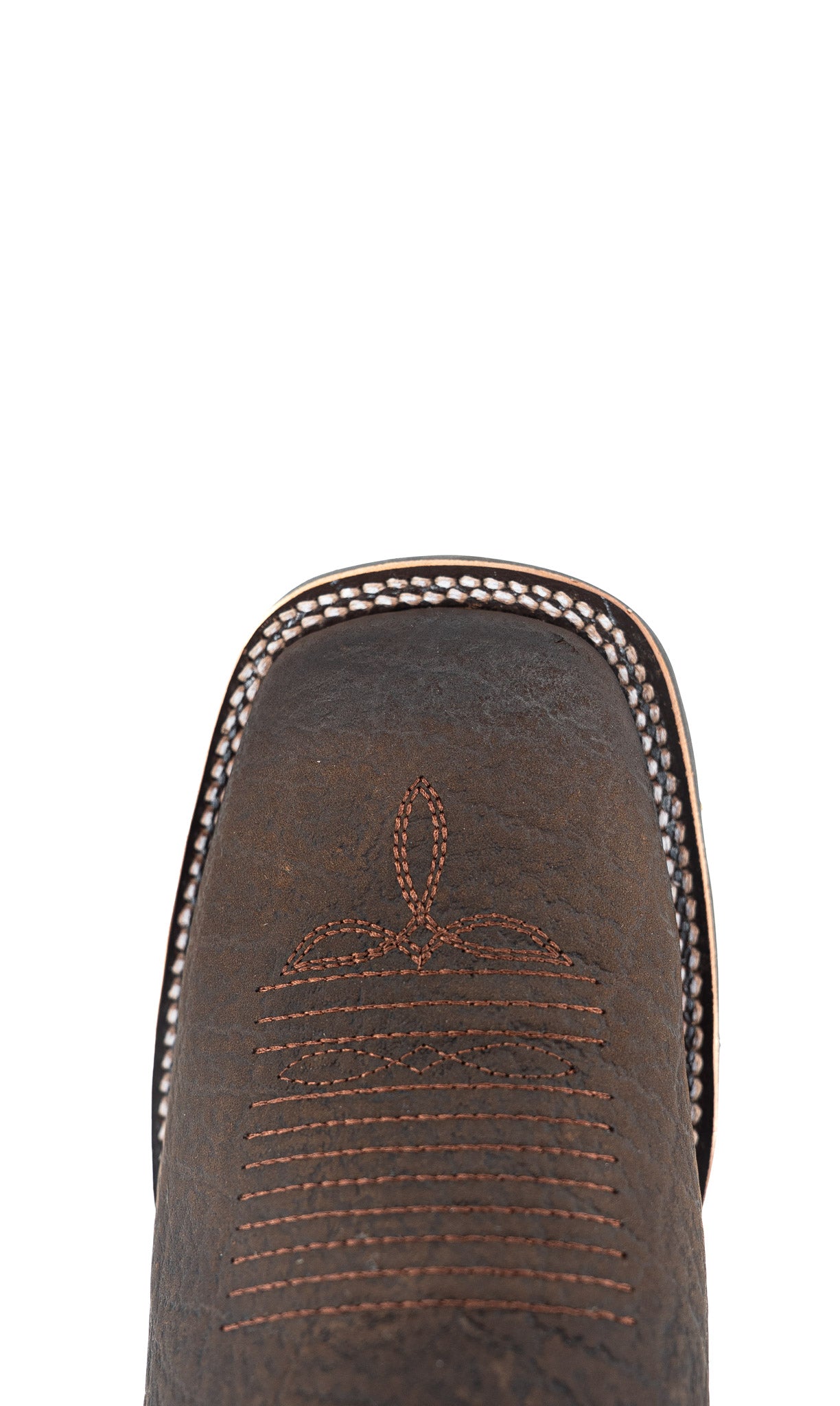 Bessero Rubber Elephant Square Toe Men's Ankle Boot