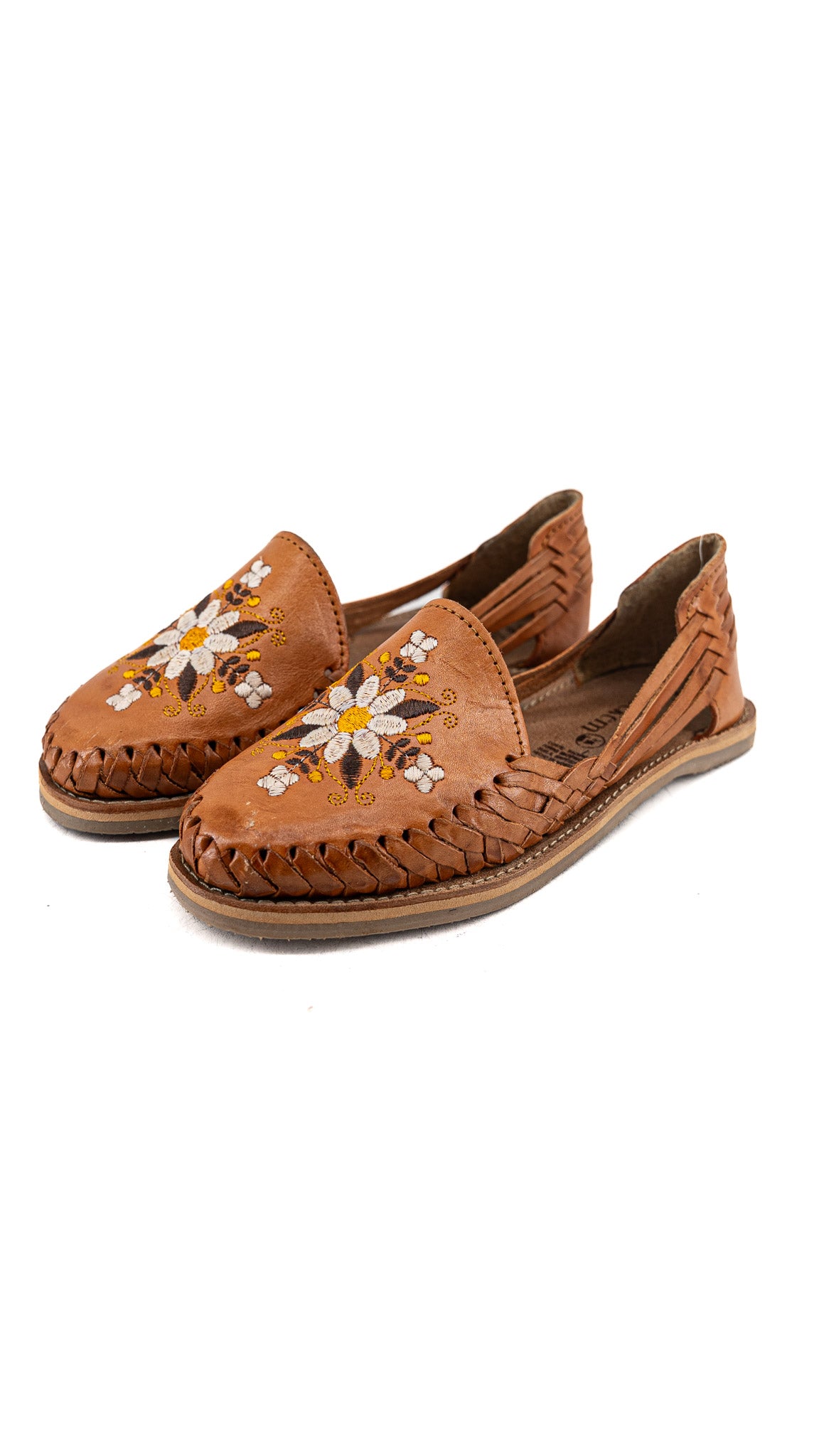 Sofia Leather Rose Shoe Huarache