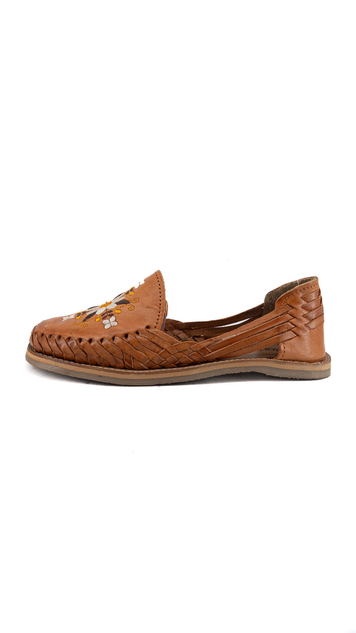 Sofia Leather Rose Shoe Huarache