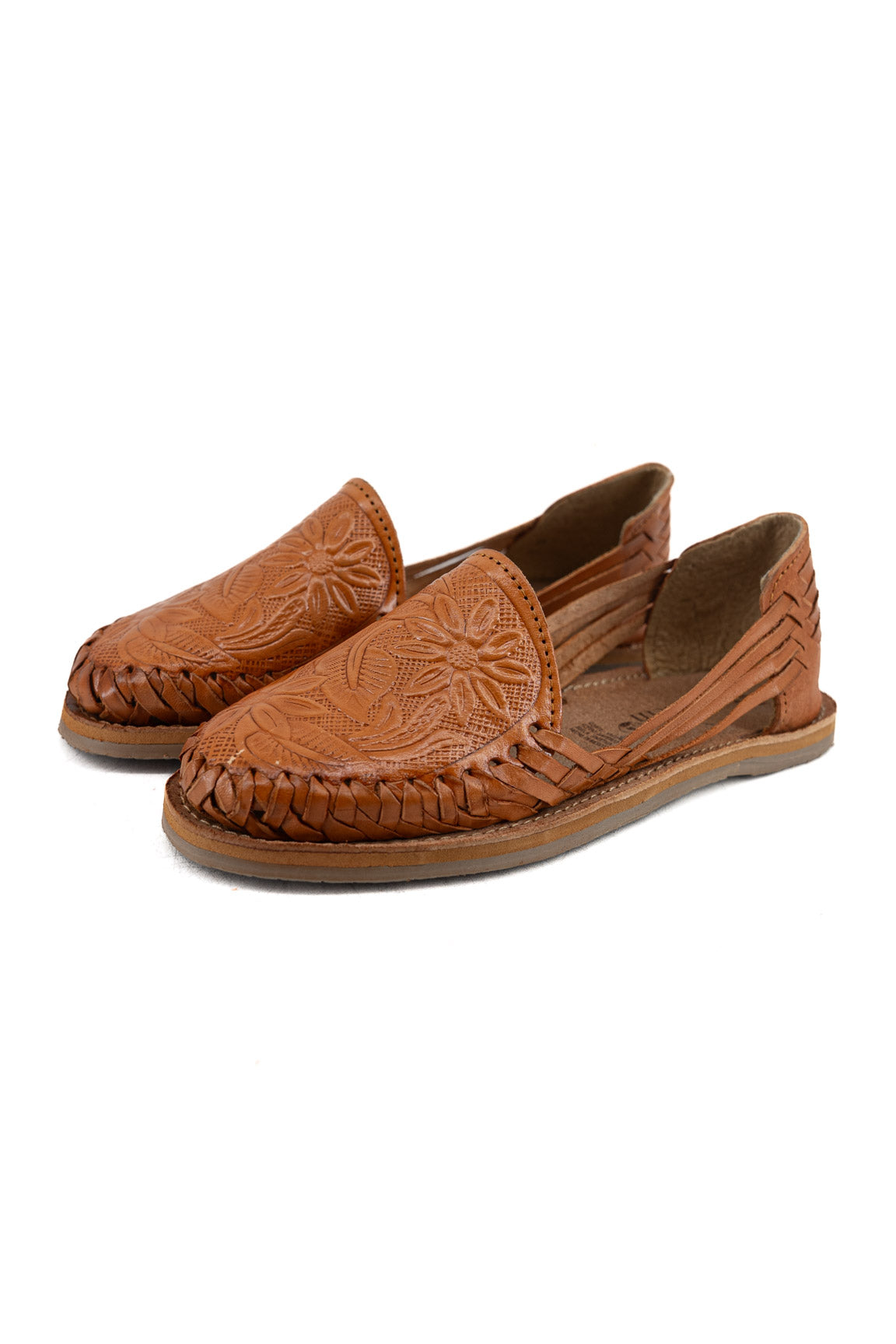 Marisol Leather Rose Shoe Huarache