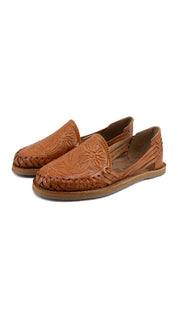 Marisol Leather Rose Shoe Huarache