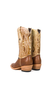 Rosalia Midi Frontier Toe Cowgirl Boot