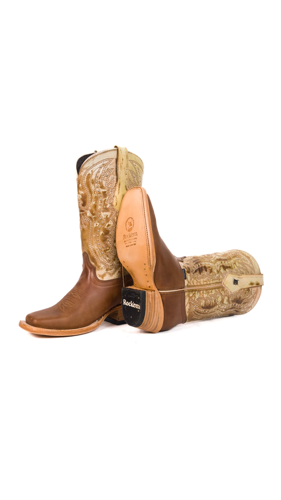 Rosalia Midi Frontier Toe Cowgirl Boot