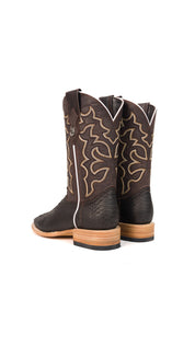 Lucas Exotic Python Square Toe Cowboy Boot