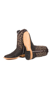 Lucas Exotic Python Square Toe Cowboy Boot