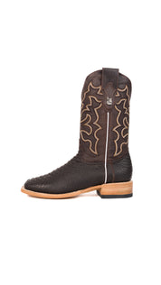 Lucas Exotic Python Square Toe Cowboy Boot