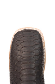 Lucas Exotic Python Square Toe Cowboy Boot