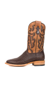 Bruce Lizard Square Toe Cowboy Boot