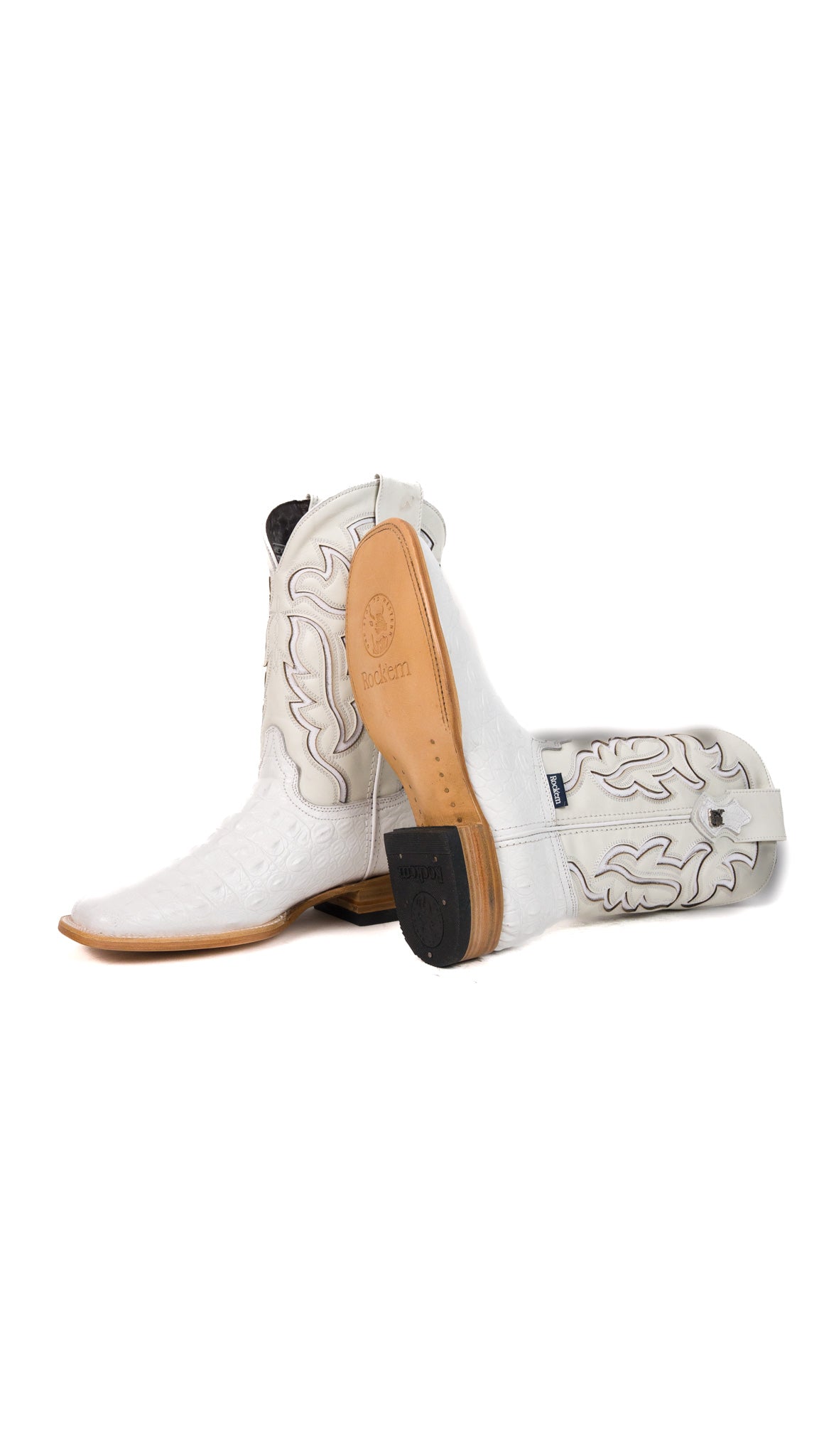 Bruce Hornback Square Toe Cowboy Boot