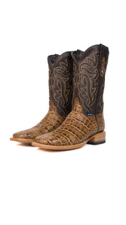 Bruce Alligator Square Toe Cowboy Boot