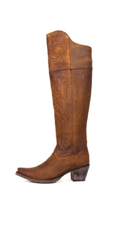 Amour Knee High Snip Toe Cowgirl Boot
