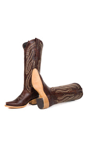 Genesis Tall Snip Toe Cowgirl Boot