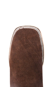 Briseida Suede Tall Square Toe Cowgirl Boot