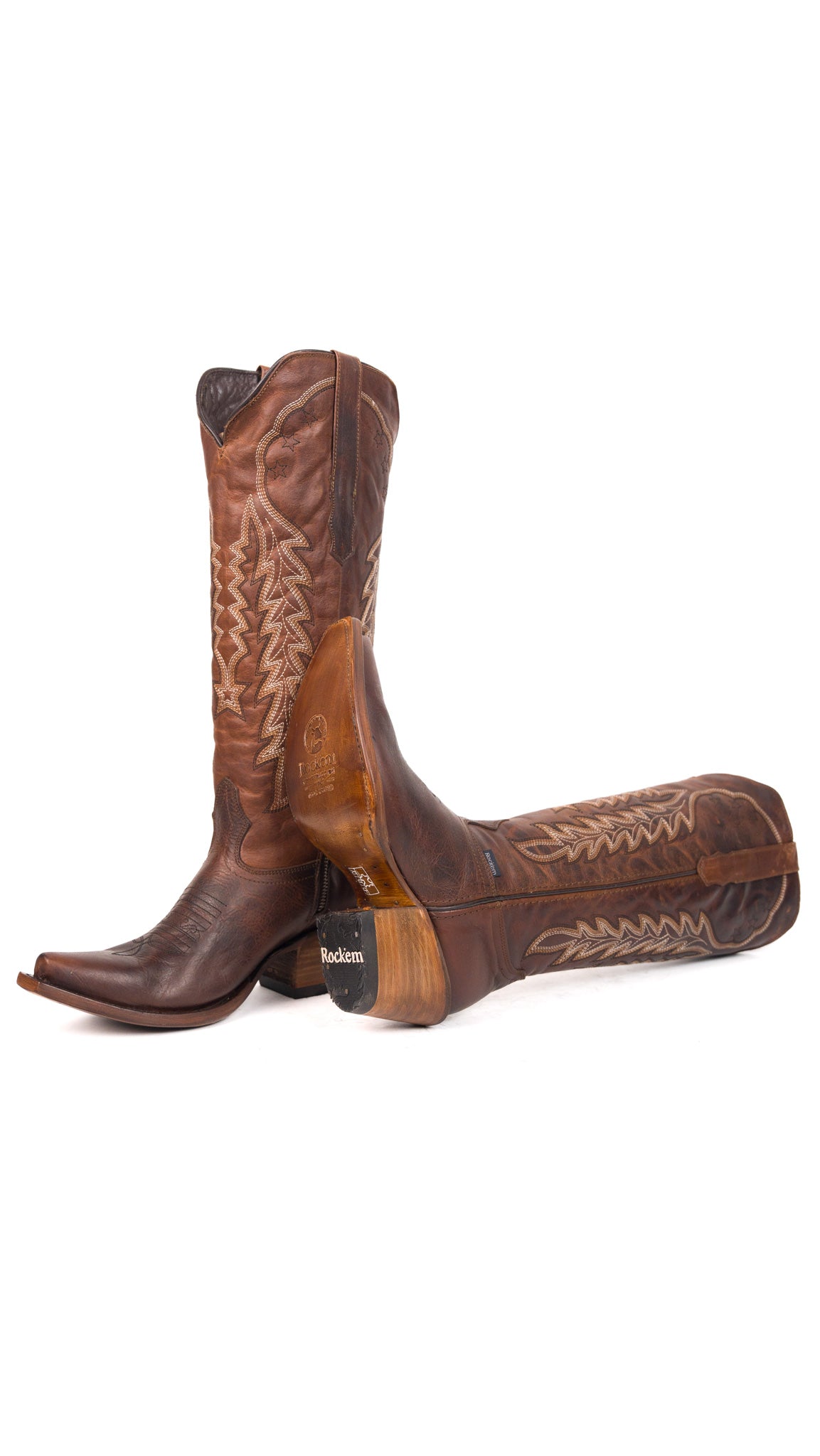 Zoey Tall Snip Toe Cowgirl Boot