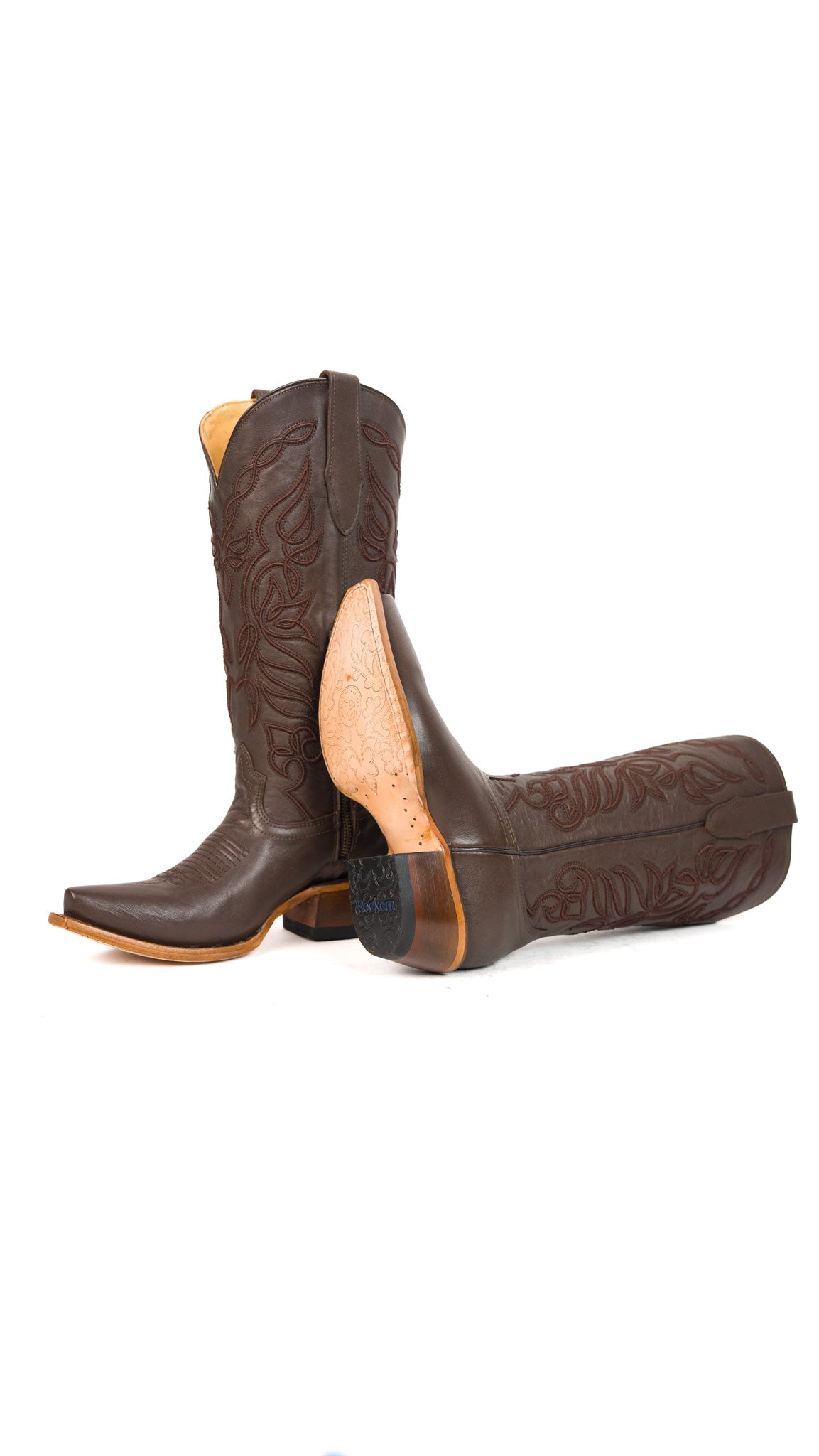 Sally Midi Snip Toe Cowgirl Boot
